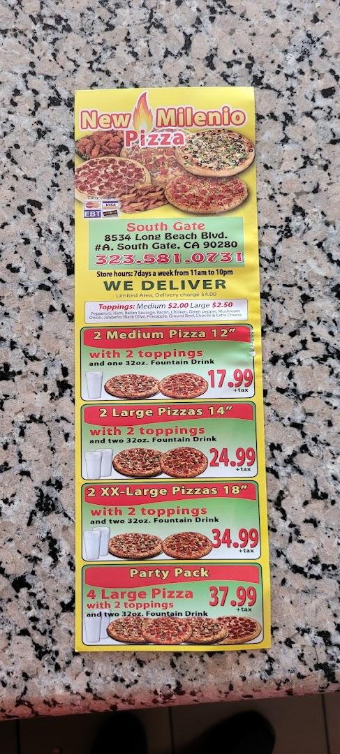 New Milenio Pizza